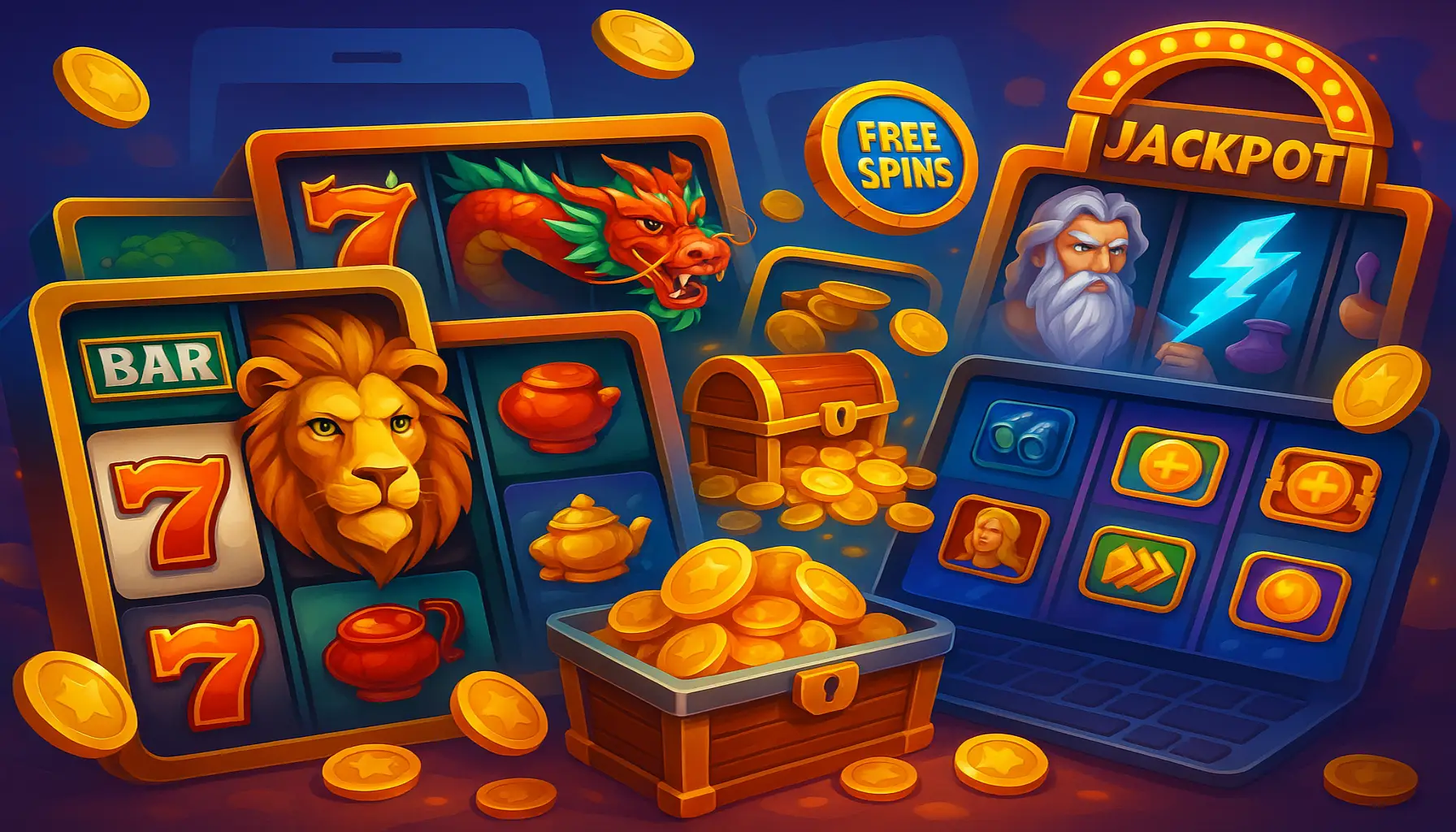 Jogos de Slot no Casino Online ALFAPG