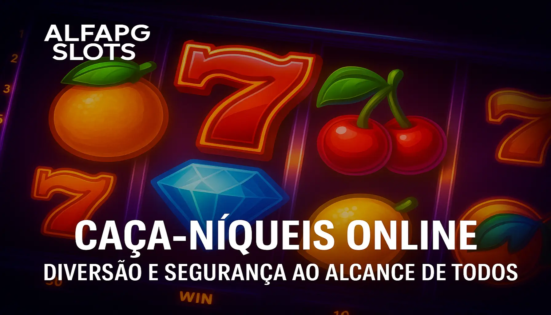 Explore o mundo das slot machines no ALFAPG Casino